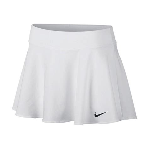 nike tennisrokje zwart wit